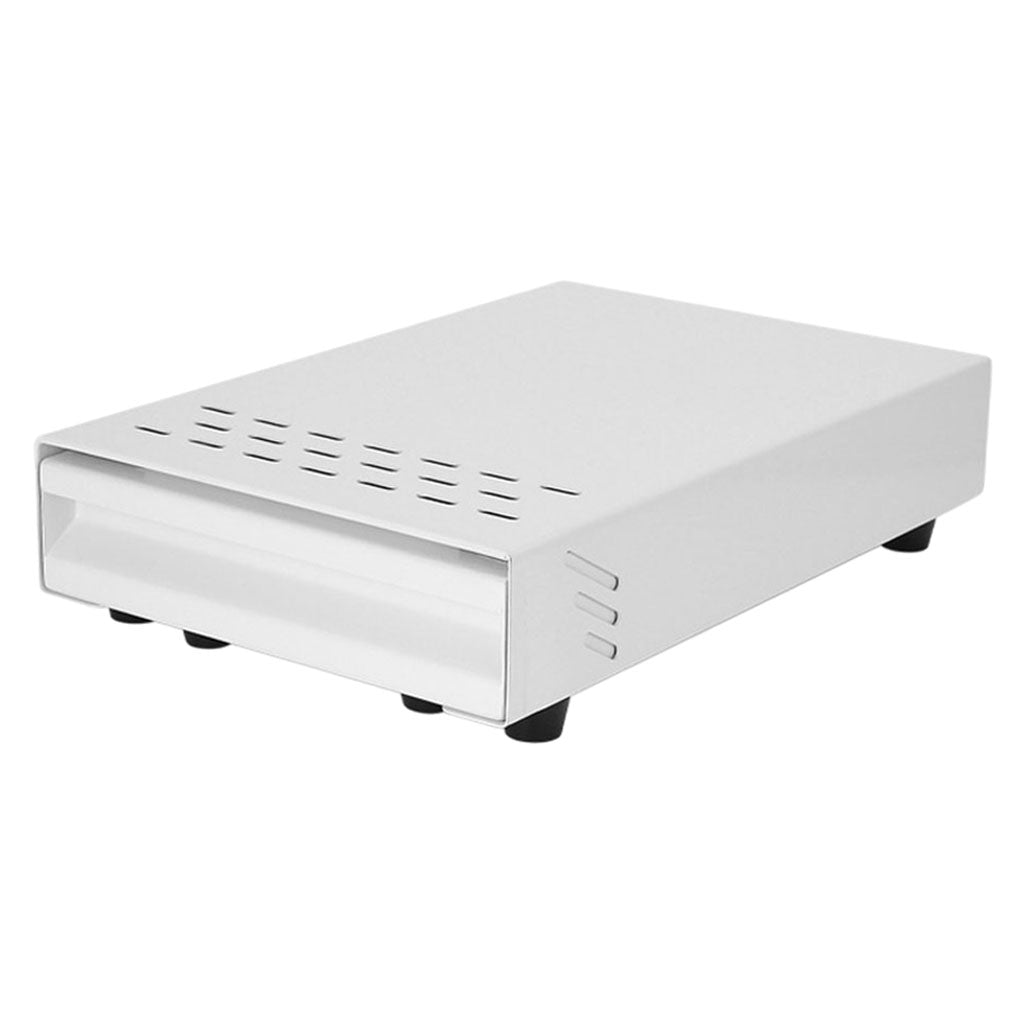 Drawer Type Table Coffee Knock Residue Box Commercial Coffee Powder Slag Box White