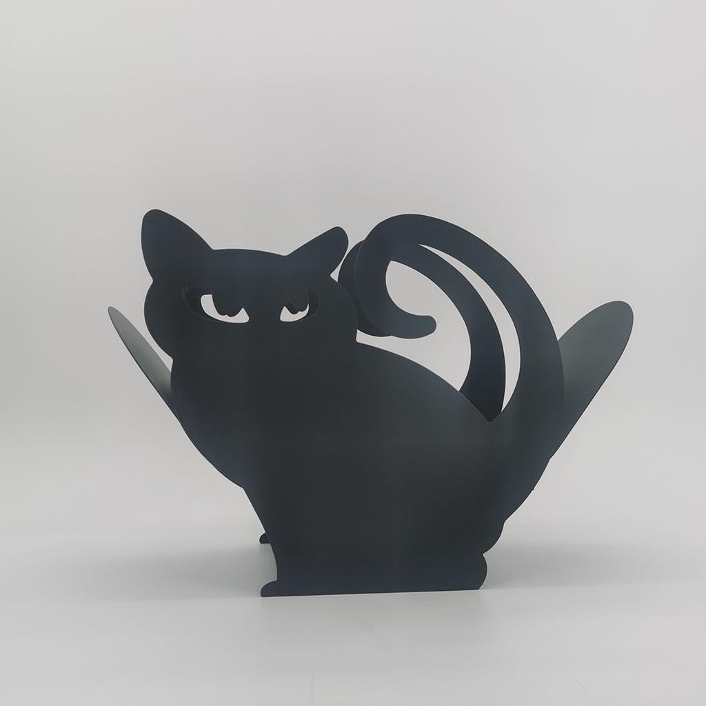 Iron Toilet Roll Holder Unique Free Standing for Kitchen Home Bathroom 36.5x12x24.5cm