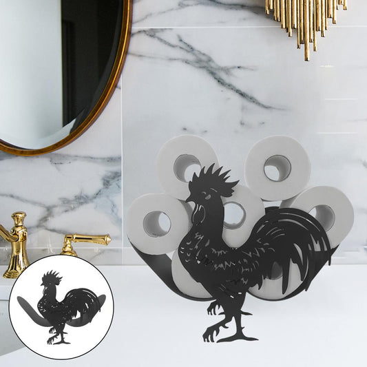 Toilet Roll Holder Paper Stand Free Standing Cute Novelty Animal-shaped Home Chick