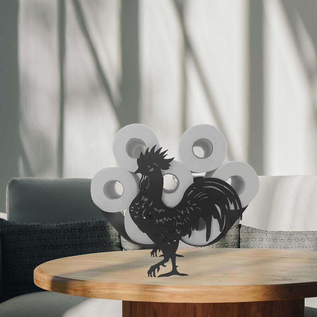 Toilet Roll Holder Paper Stand Free Standing Cute Novelty Animal-shaped Home Chick