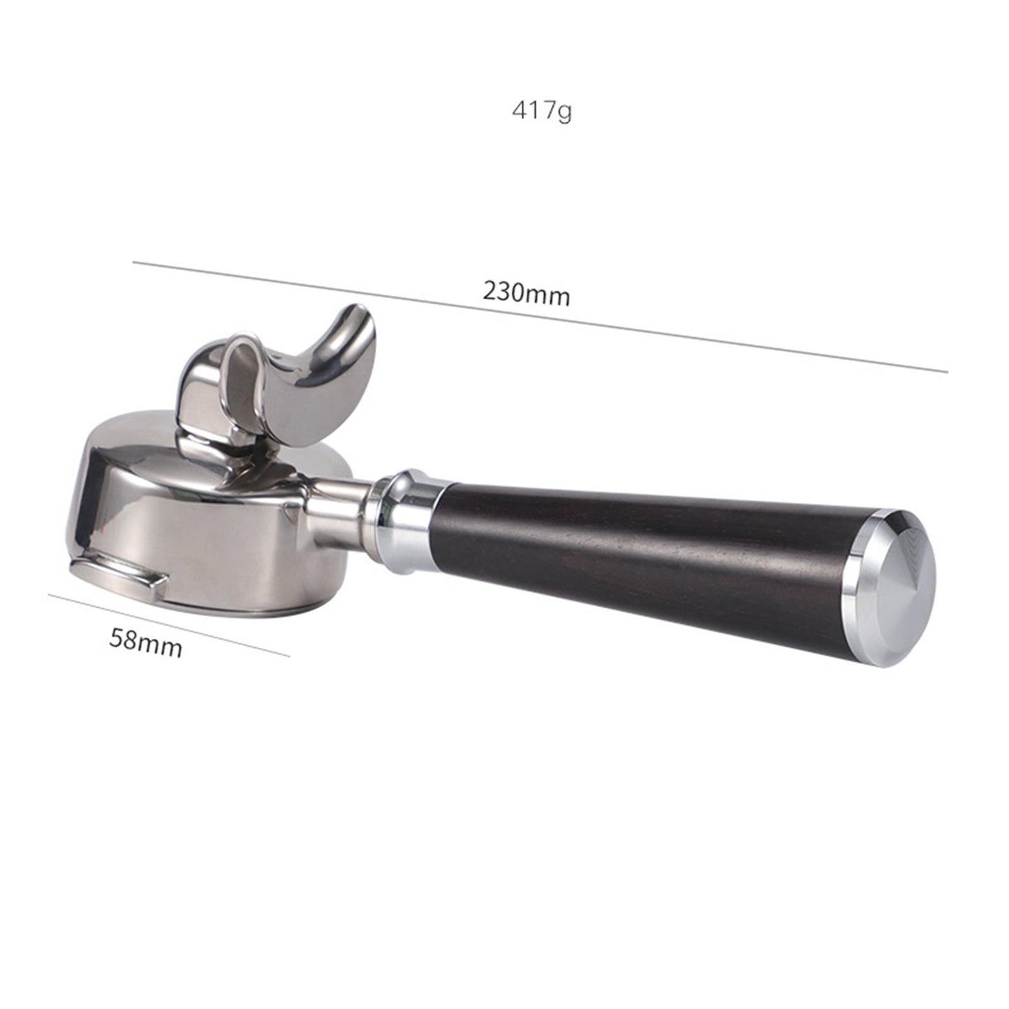 1PC 58mm Coffee Bottomless Portafilter Fine Filter Holder Supplies Parts C