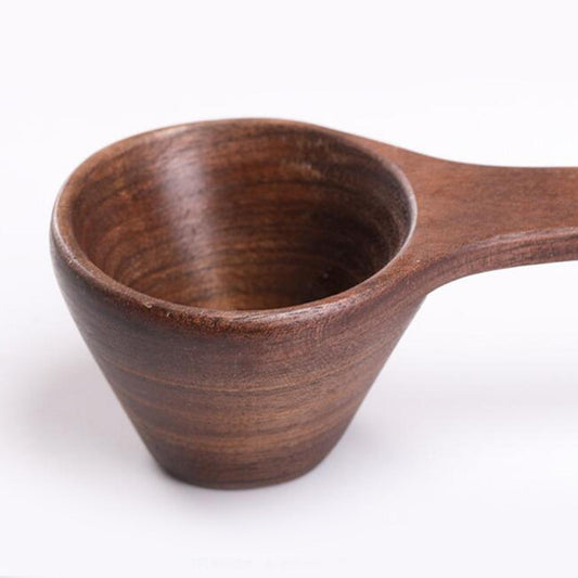 Black Walnut Wood Measuring Spoon Scoop Baking Utensils Kitchen Tool