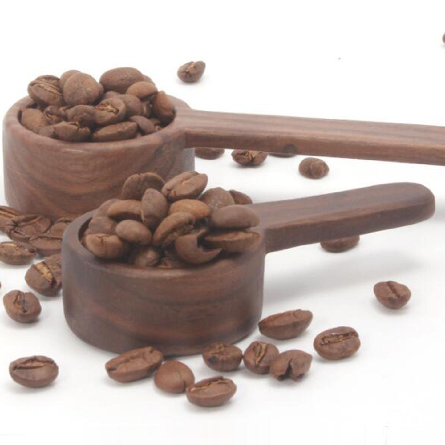 Coffee Measuring Spoon Tablespoon Wooden Coffee Bean Scoop Short handle 8g