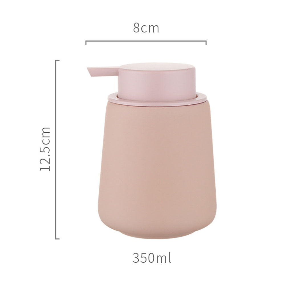 Portable Soap Dispenser Hand Sanitizer Bottle Press Bottle for Bathroom Pink