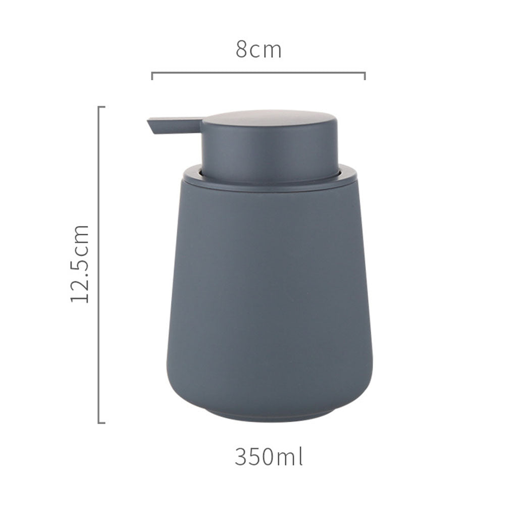 Portable Soap Dispenser Hand Sanitizer Bottle Press Bottle for Bathroom Grey
