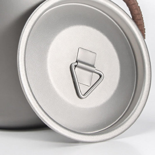 Reusable Titanium Cup Beverages Milk Coffee Mug for Outdoor Cookware Fishing