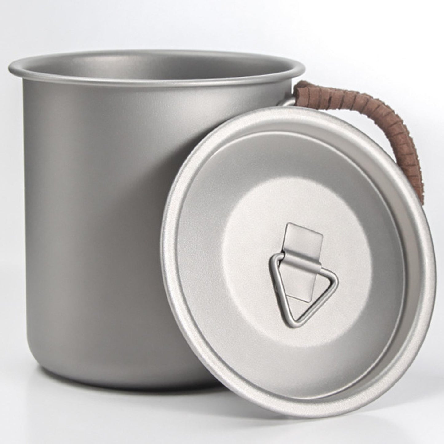 Reusable Titanium Cup Beverages Milk Coffee Mug for Outdoor Cookware Fishing