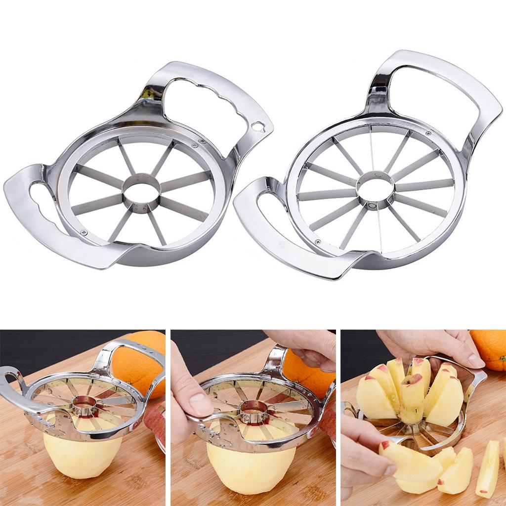 Fruit Slicer Cutter Corer Stainless Steel Kitchen Tools Gadgets 8-Blade