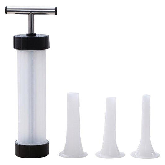 Homemade Sausage Maker Meat Stuffer Salami BBQ Filler Saugage Press Home