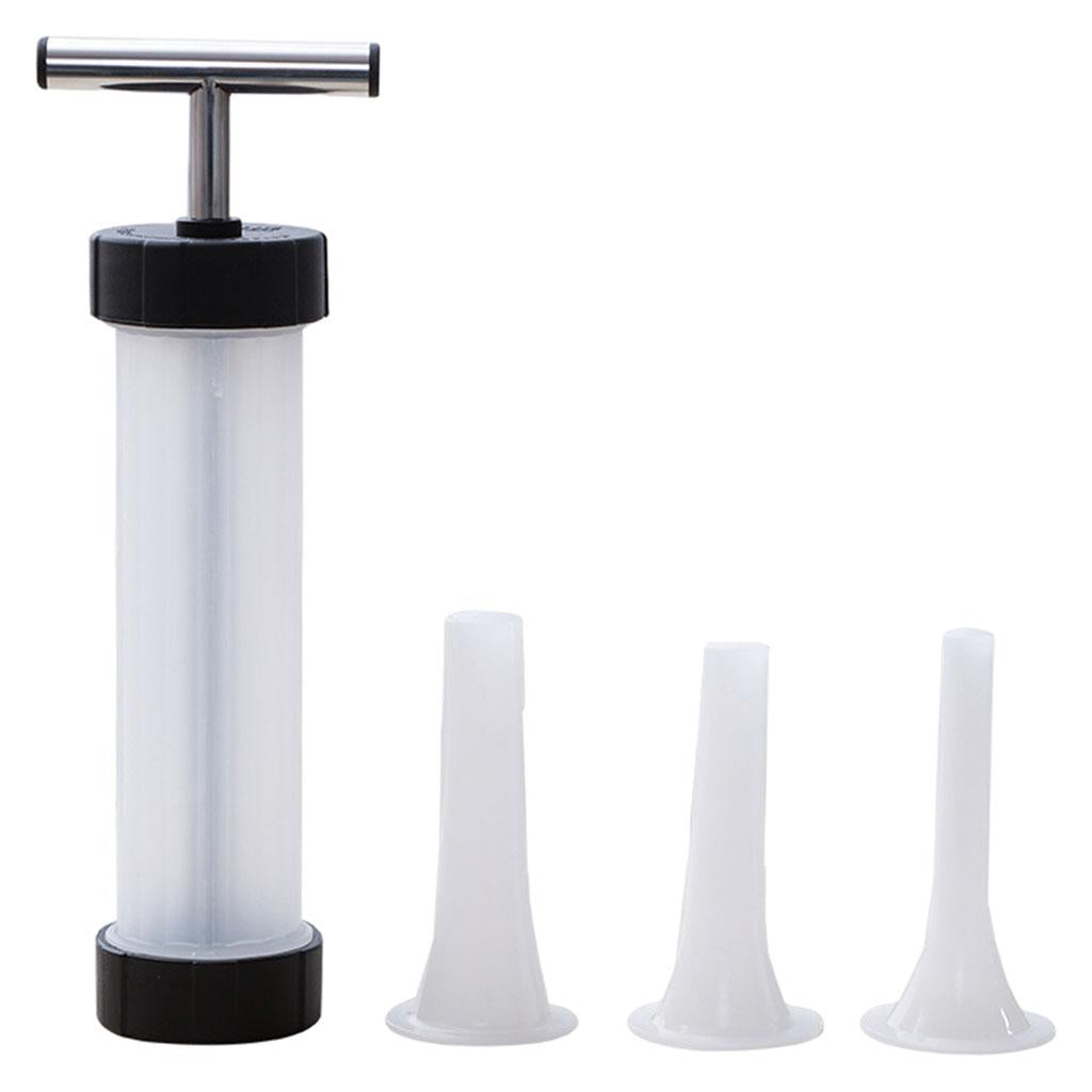 Homemade Sausage Maker Meat Stuffer Salami BBQ Filler Saugage Press Home