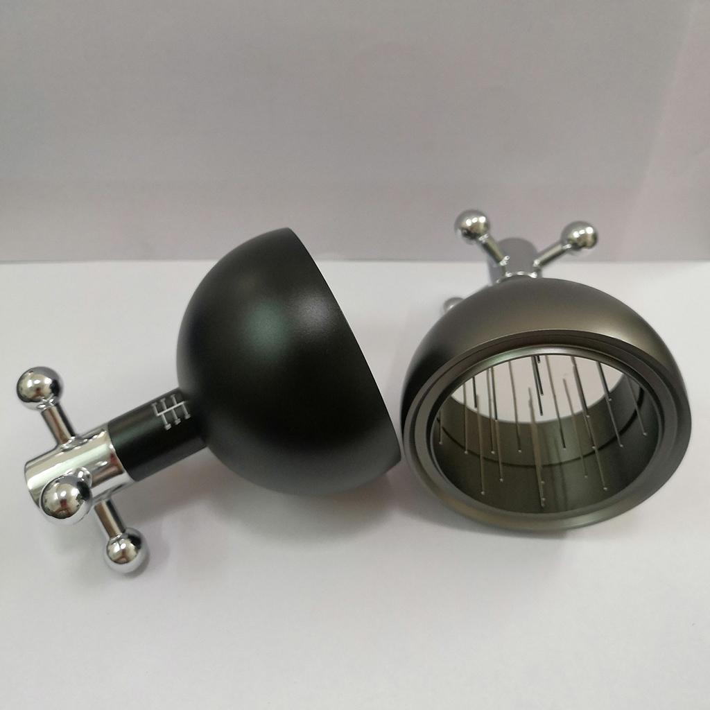Coffee Tamper Household Espresso Powder Dispenser Espresso Machine Accesory Black