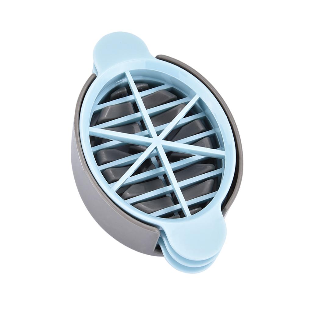 Egg Slicer Multifunctional Cutting Food for Cooking Soft Fruits blue