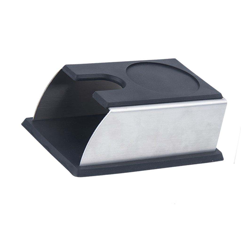 Coffee Tamper Mat Practical Pressing Device Manual Stable for for Espresso Black
