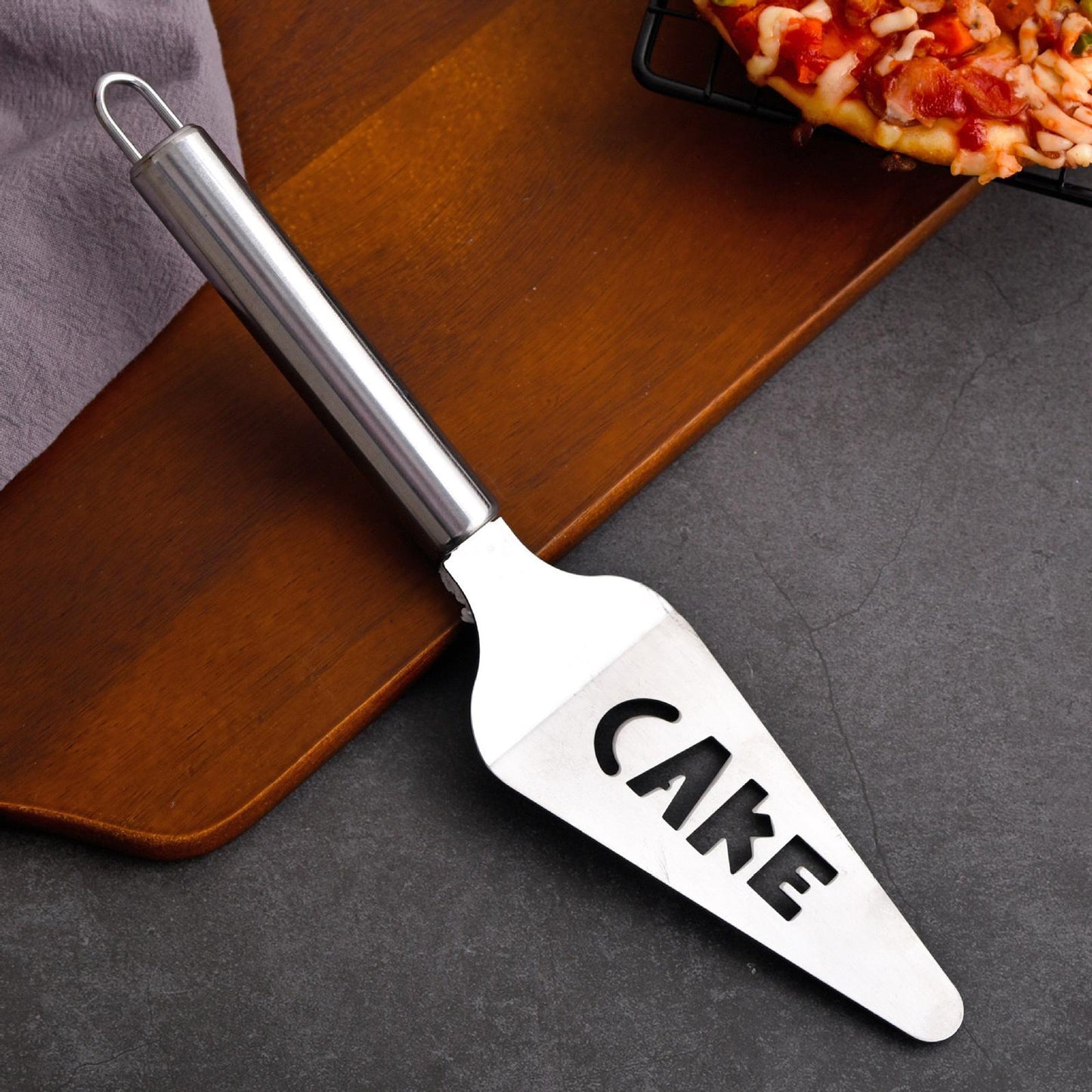 Pizza Wheel &Cutter Easy to Clean Super Sharp for Pizza Dough Pizza Lovers CAKE shovel
