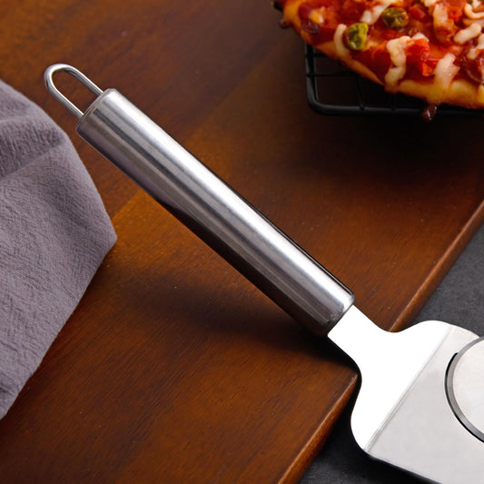Pizza Wheel &Cutter Easy to Clean Super Sharp for Pizza Dough Pizza Lovers 2 in 1 single wheel