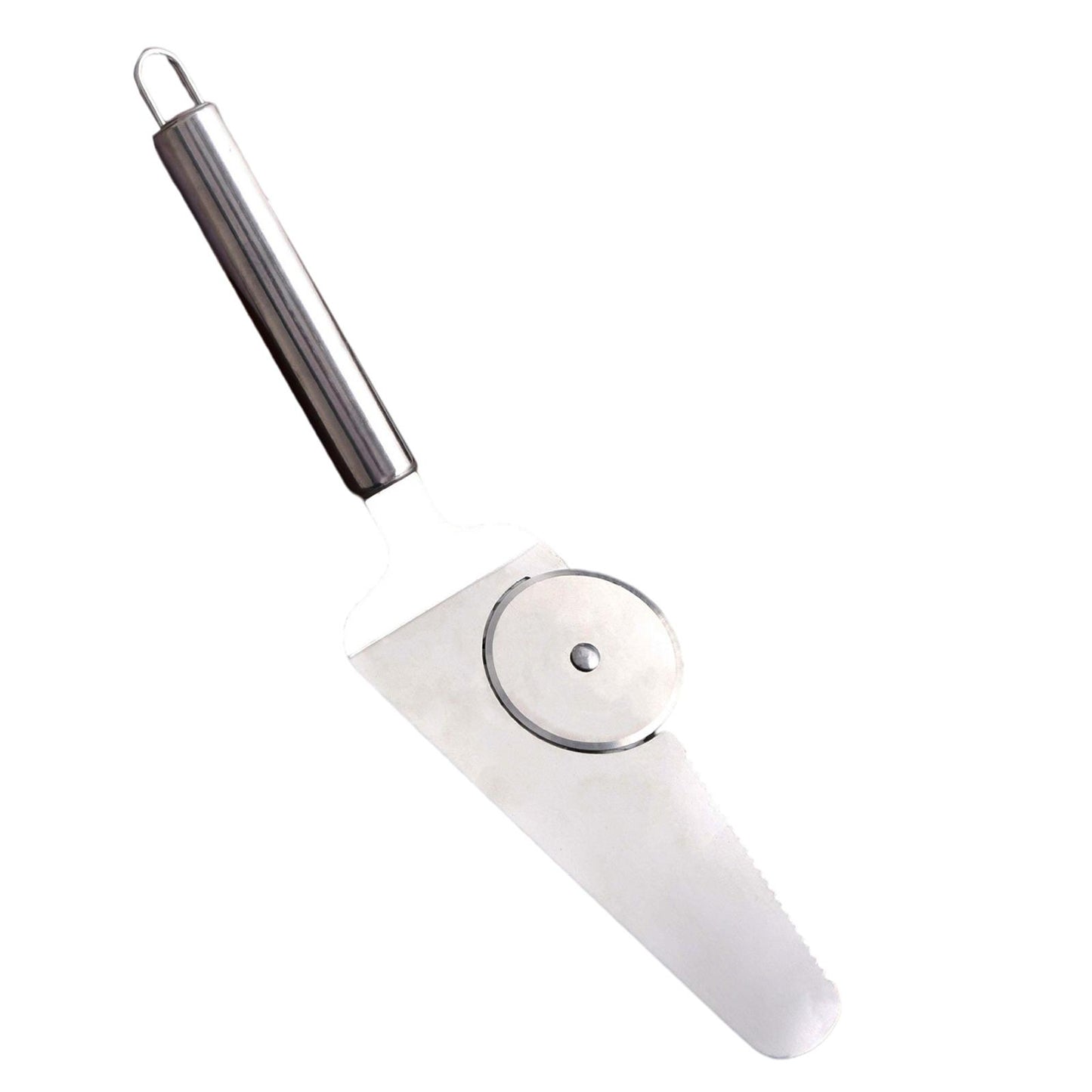 Pizza Wheel &Cutter Easy to Clean Super Sharp for Pizza Dough Pizza Lovers 2 in 1 single wheel