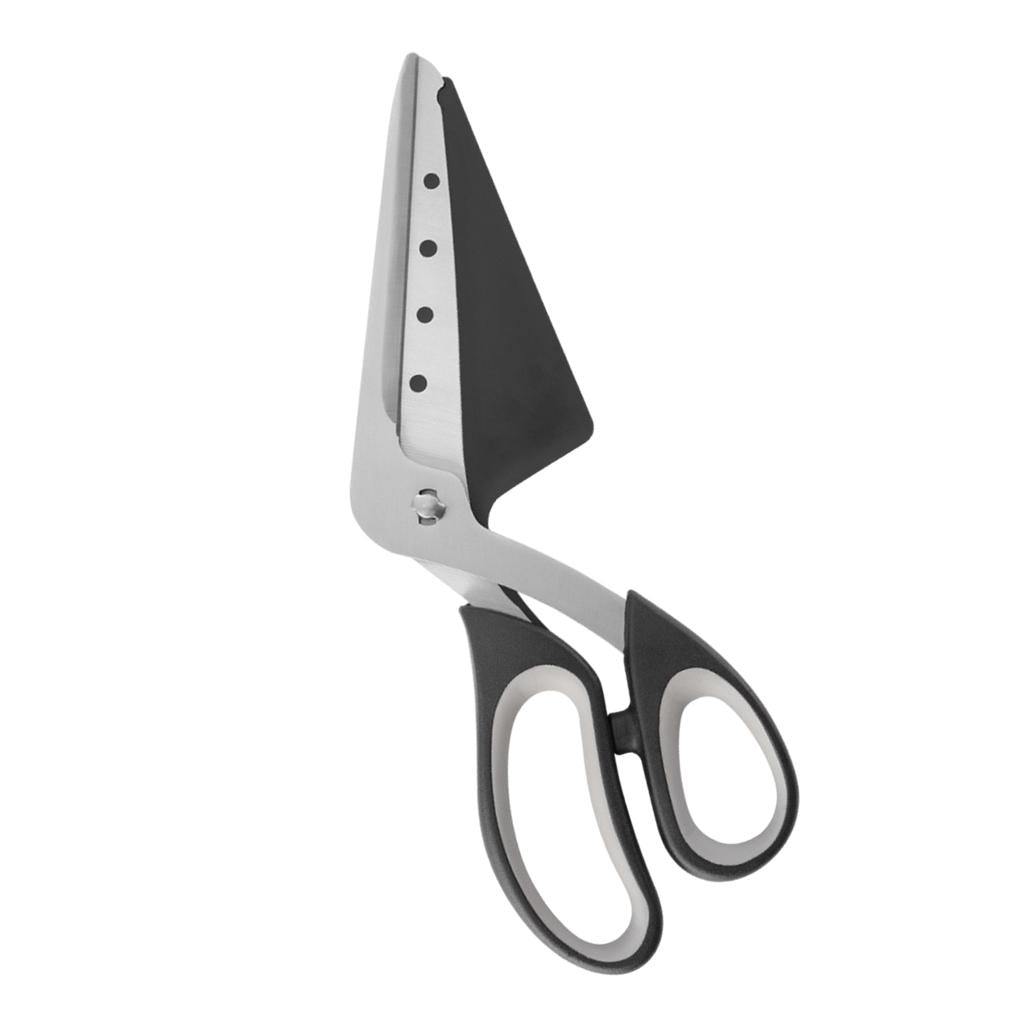 2 in 1 Pizza Shovel Scissors Rust Detachable Blade Anti-Corrosion Durable