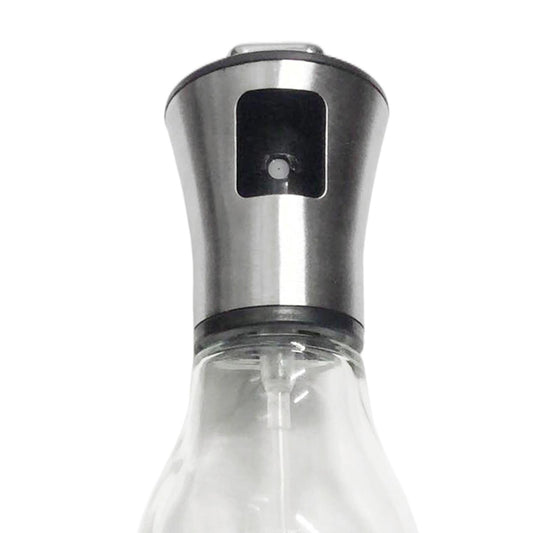 Olive Oil Sprayer Vinegar Gadget Glass Bottle for Barbecue Grilling Cooking 6x6x17.5cm