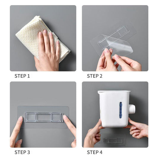 Toilet Brush Holder Plastic with Long Handle for Toilet Cleaning Tools