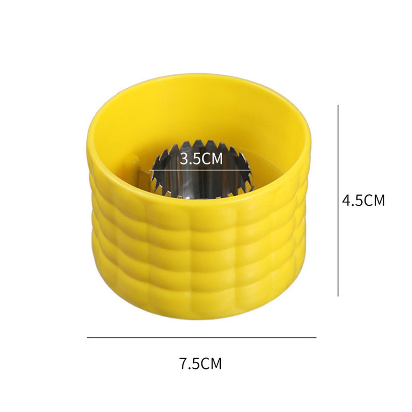 1PC Stainless Steel Corn Stripper Kitchen Gadgets Easy Clean Manual for Home