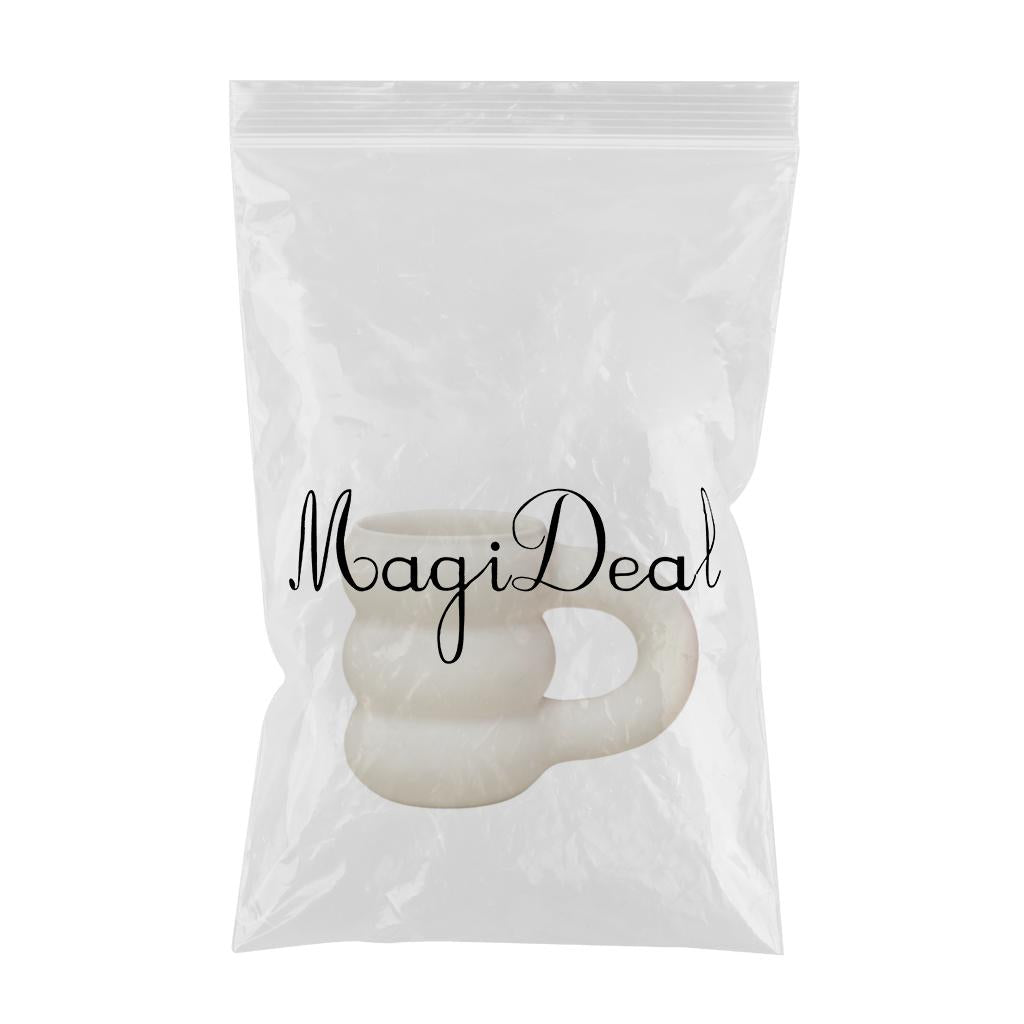 450ml Mug Tire Shaped Juice Mug Drinkware Large Capacity for Home Office Milky white
