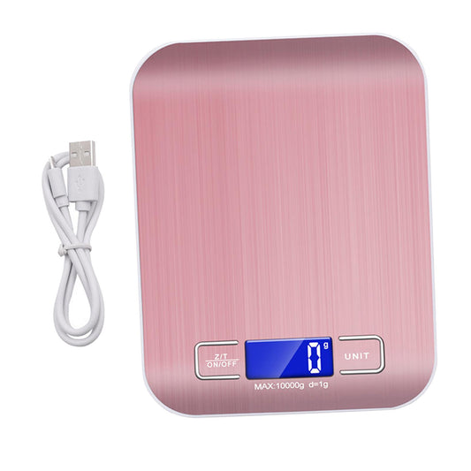 Portable Digital Electronic Kitchen Food Diet Postal Scale  Gold 10kg 1g