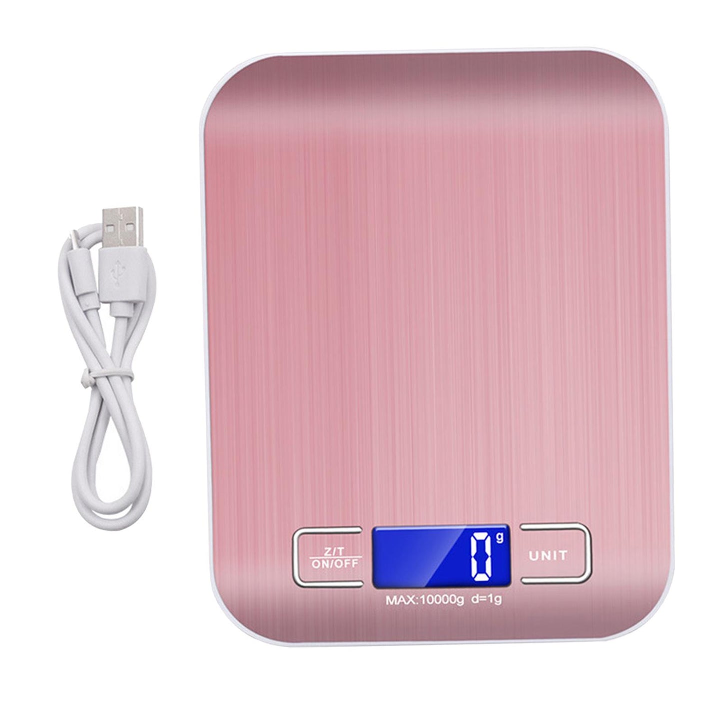 Portable Digital Electronic Kitchen Food Diet Postal Scale  Gold 10kg 1g