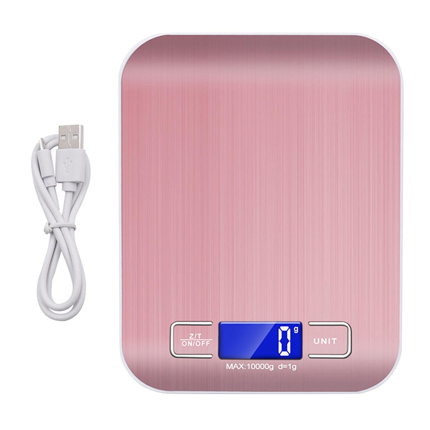 Portable Digital Electronic Kitchen Food Diet Postal Scale  Gold 10kg 1g