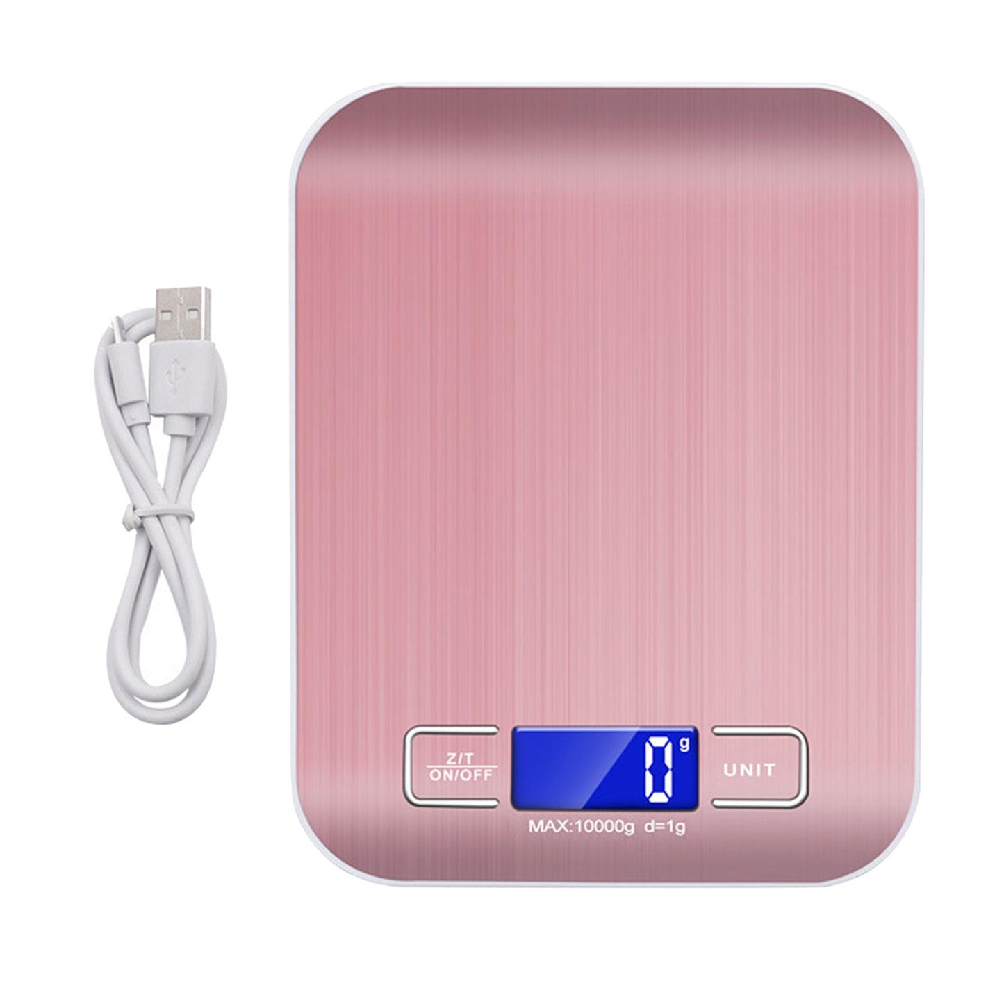 Portable Digital Electronic Kitchen Food Diet Postal Scale  Gold 10kg 1g