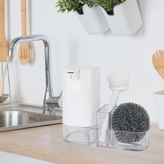Soap Dispenser Detergent Bottle Household Storage Caddy Set for Bathroom