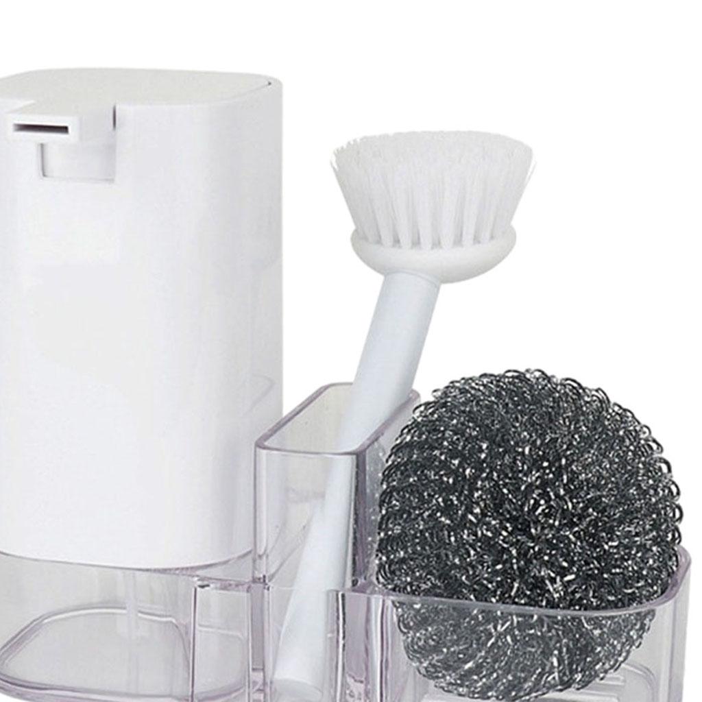 Soap Dispenser Detergent Bottle Household Storage Caddy Set for Bathroom