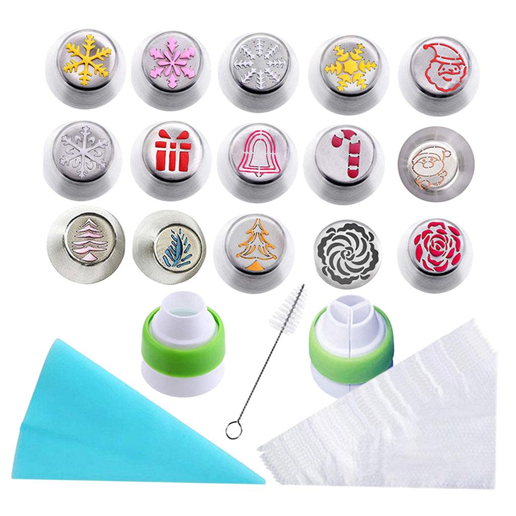 Icing Piping Tips Accessory Kitchen Supplies for Cake Decorating Baking C
