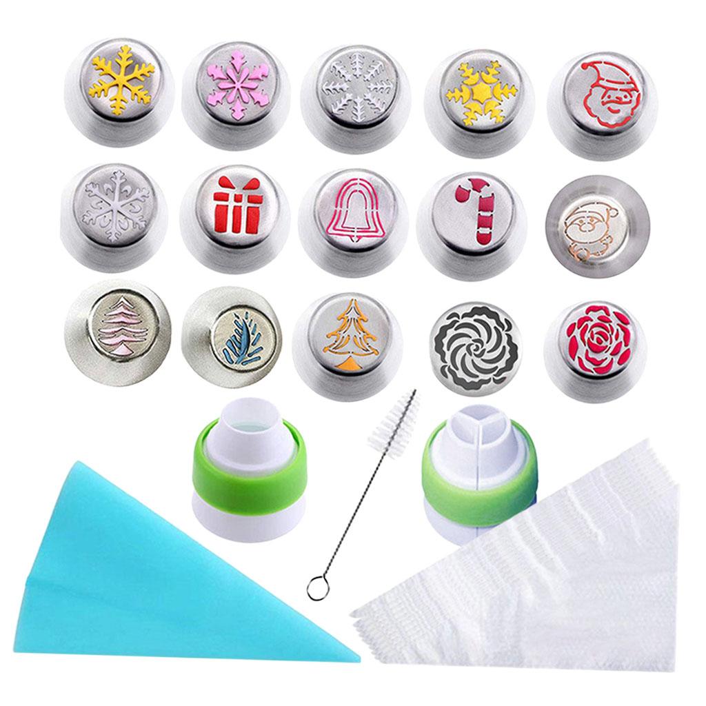 Icing Piping Tips Accessory Kitchen Supplies for Cake Decorating Baking C