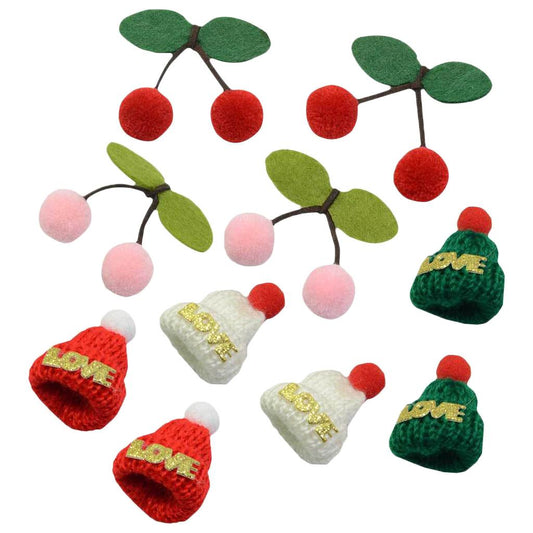 10pcs Kawaii Flatback Cabochons Scrapbooking Embellishments Craft for Kids