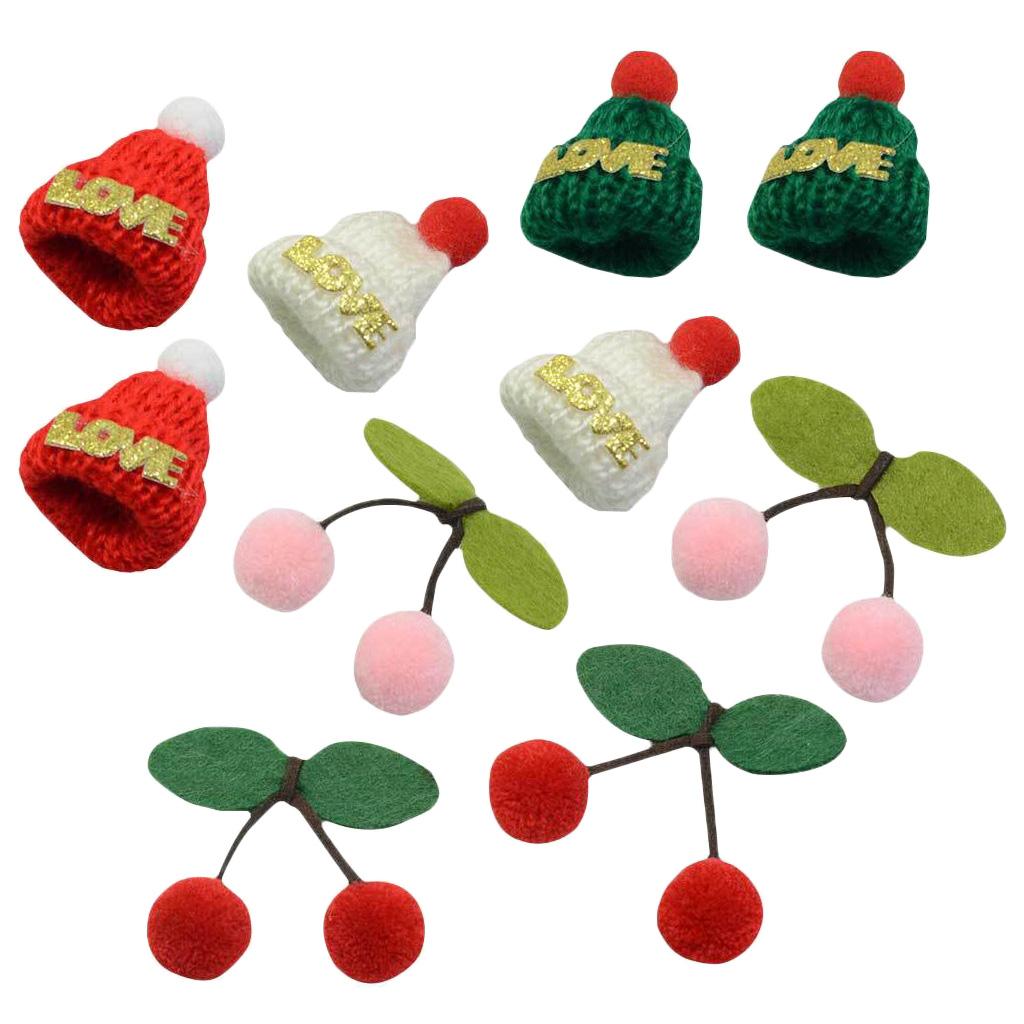 10pcs Kawaii Flatback Cabochons Scrapbooking Embellishments Craft for Kids