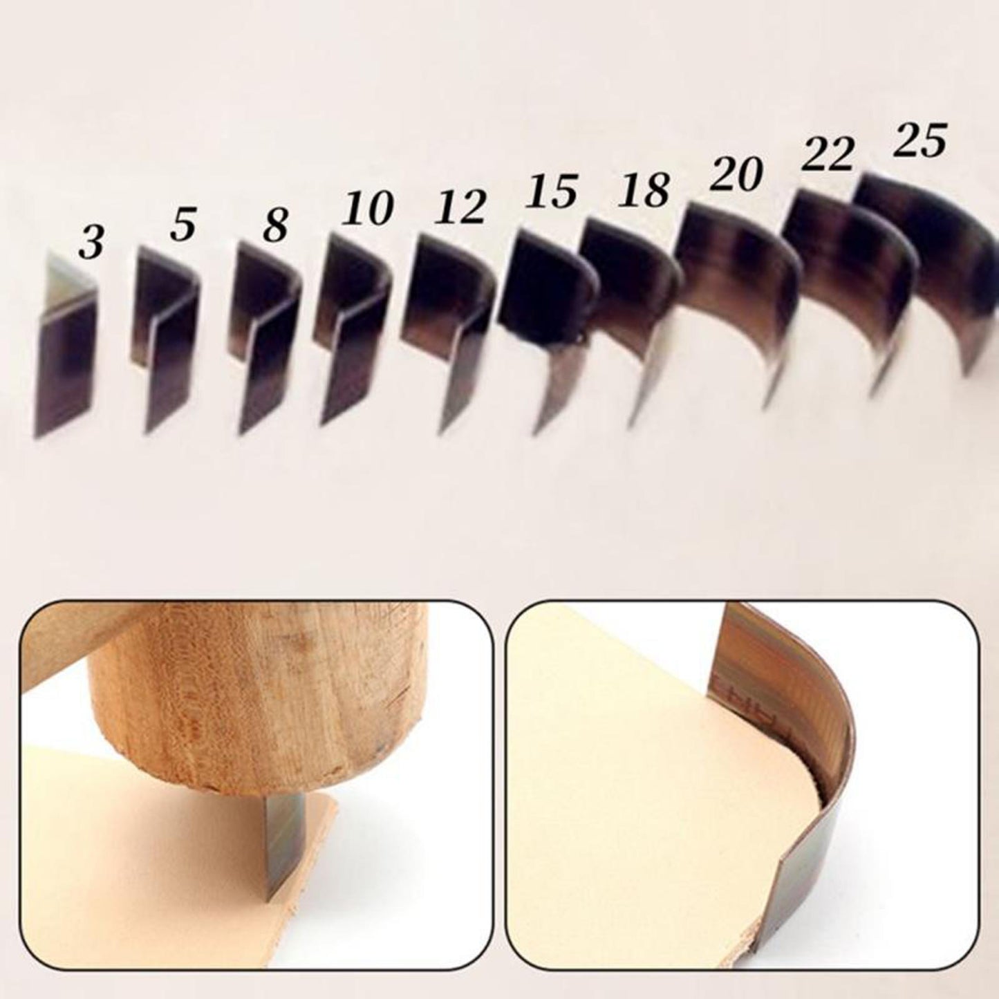 Round Corner Cutter Edge Set Wallet Belt Handwork Cutter Metal Corner Punch