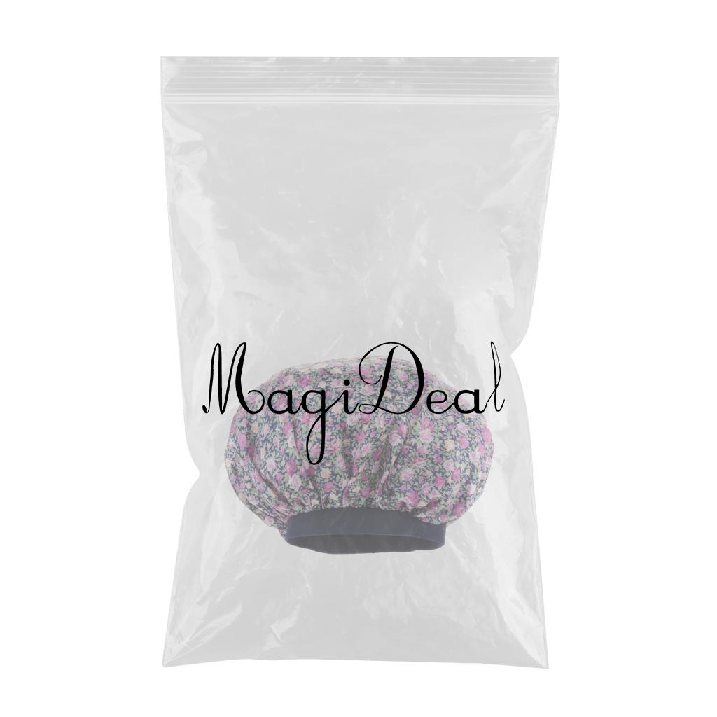 Satin Women Sleep Cap Night Wrap Elastic Sleeping Bonnet Multicolor