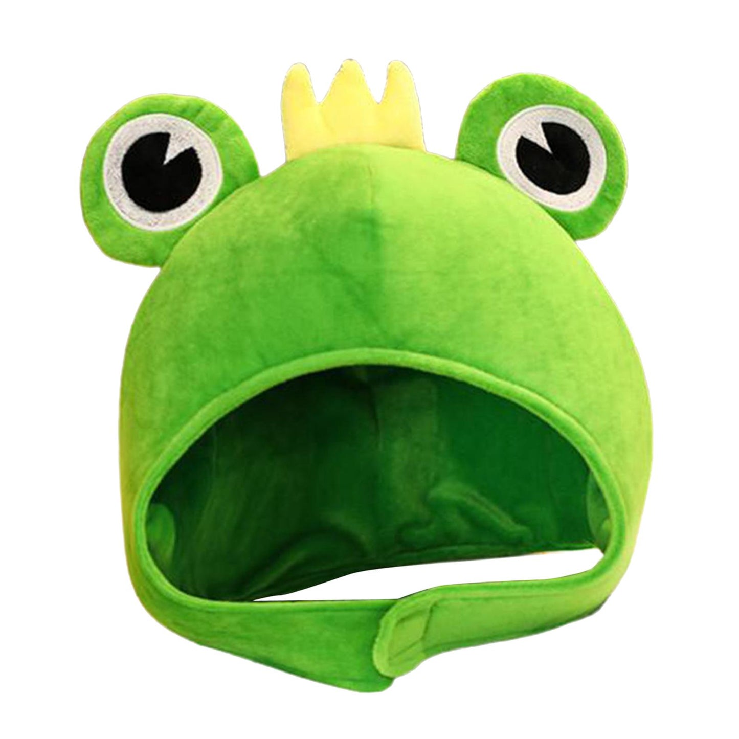 Cute Men Women Frog Hat Crochet Crown Hat Costume Beanie Hats Cap Cosplay