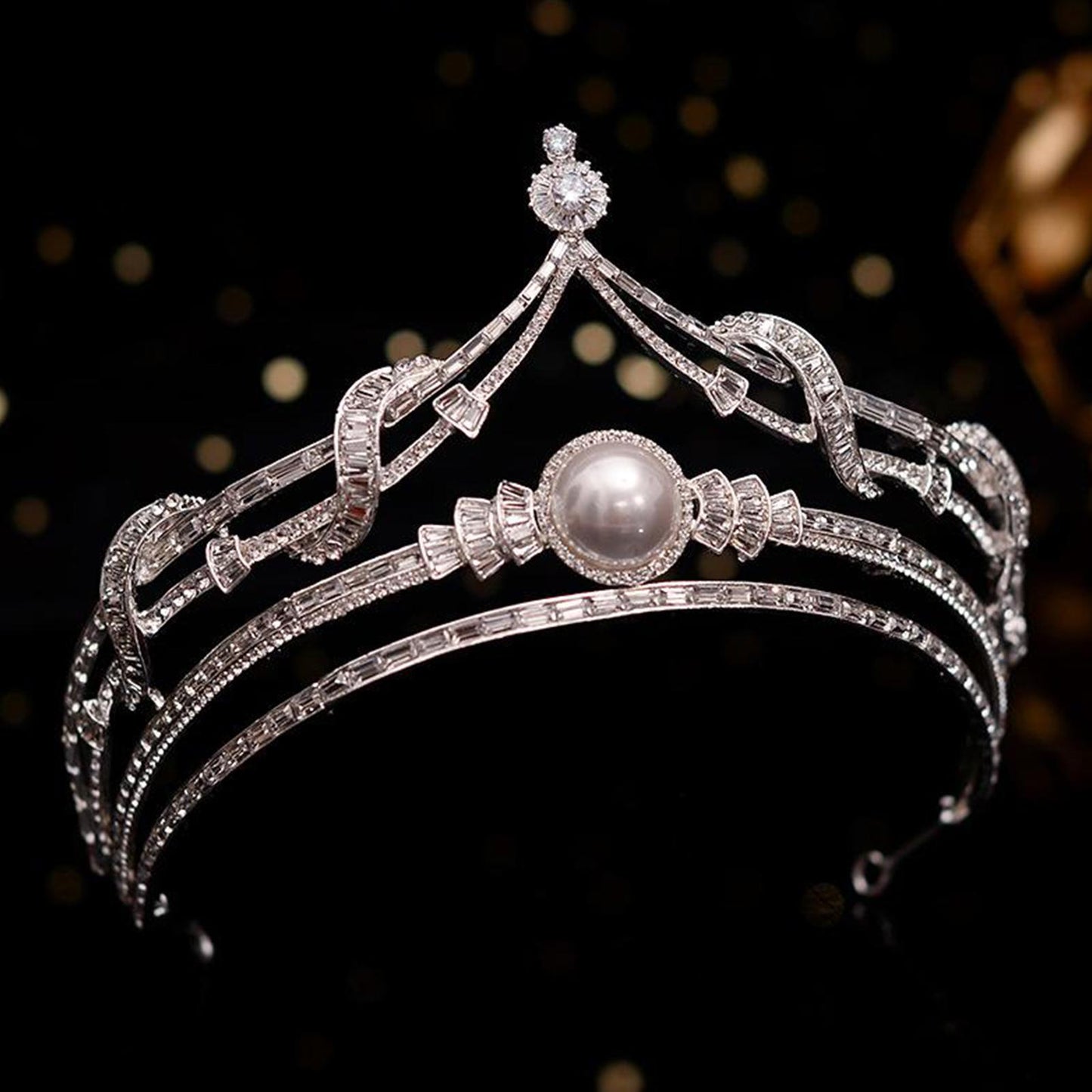 Bride Wedding Baroque Crystal Rhinestone Prom Party Tiara Crown Headband