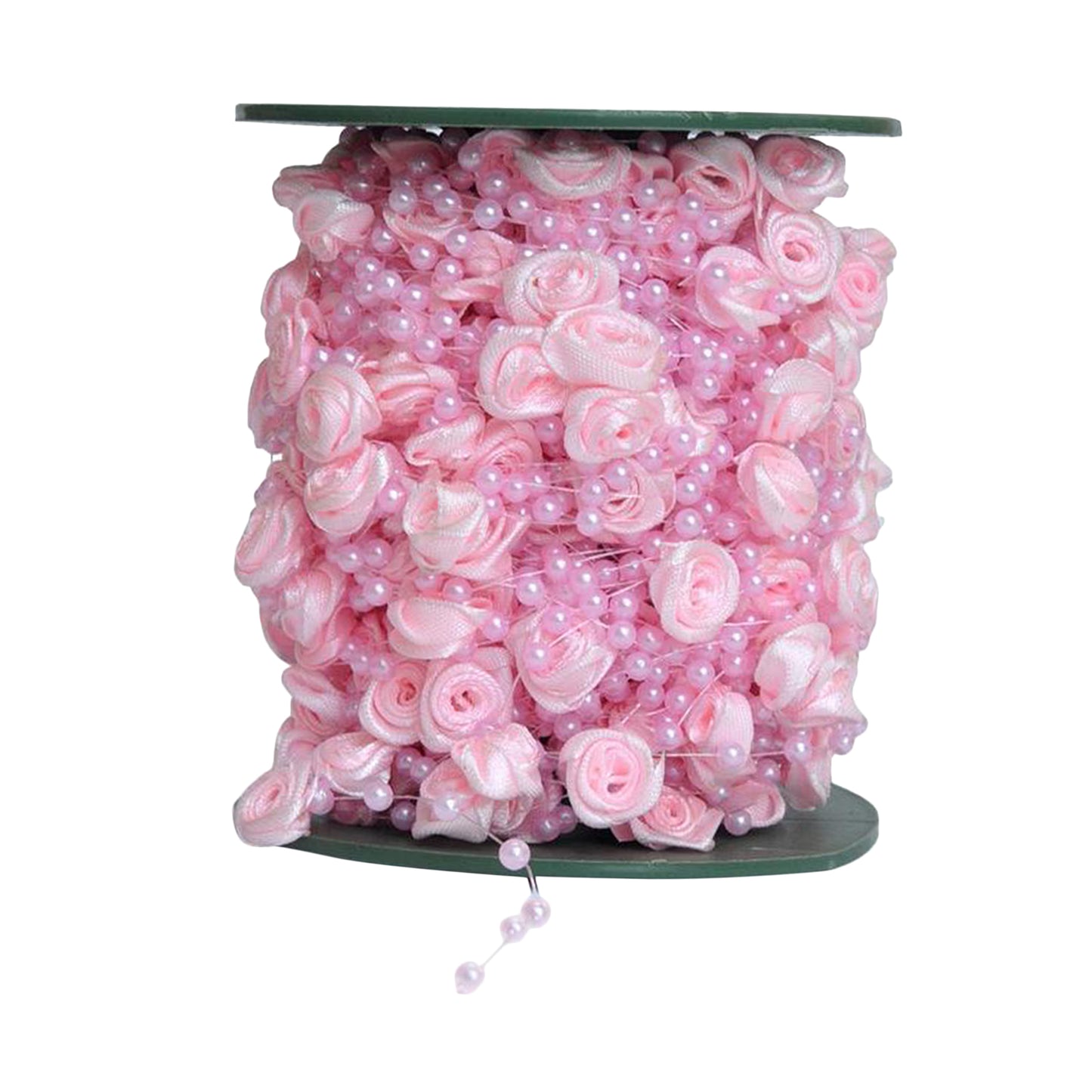 Pearl Garland Beads Chain Trim DIY Wedding Bride Craft Accessories Pink