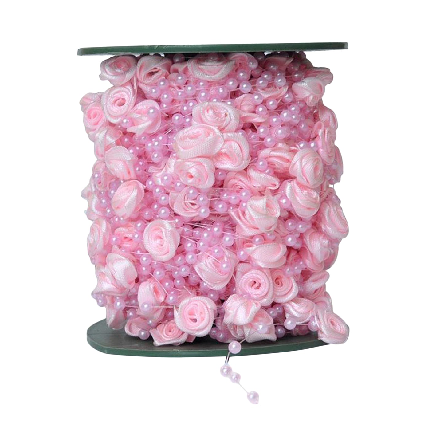 Pearl Garland Beads Chain Trim DIY Wedding Bride Craft Accessories Pink