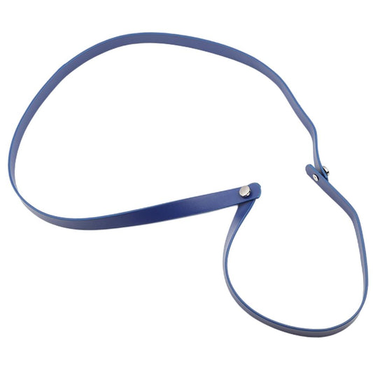 Leather Purse Chain Strap Handle Shoulder Crossbody Bag Handbag Blue