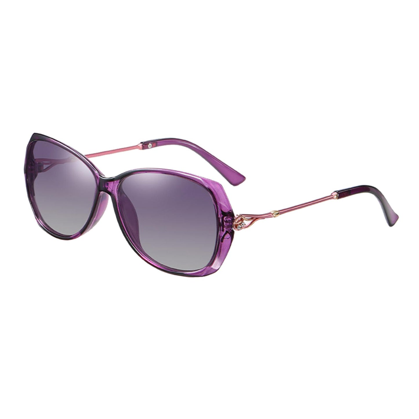Women Sunglasses Fashion Polarized Driving Sun Glasses Purple