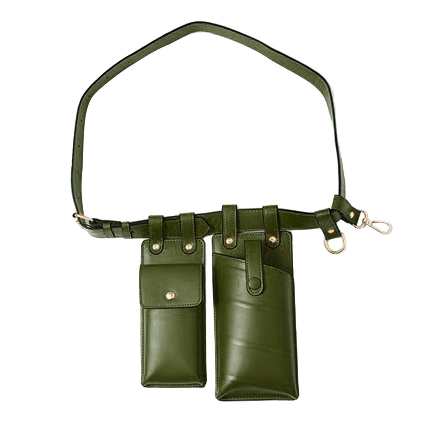 Waist Bag Crossbody Phone Pouch Fanny Pack Purse Designer Hip Pocket Green
