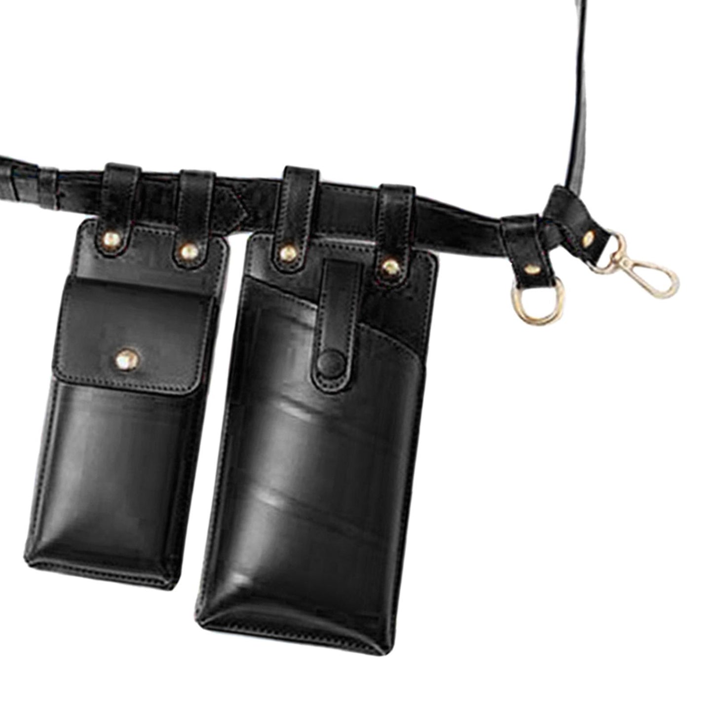 Waist Bag Crossbody Phone Pouch Fanny Pack Purse Designer Hip Pocket Black