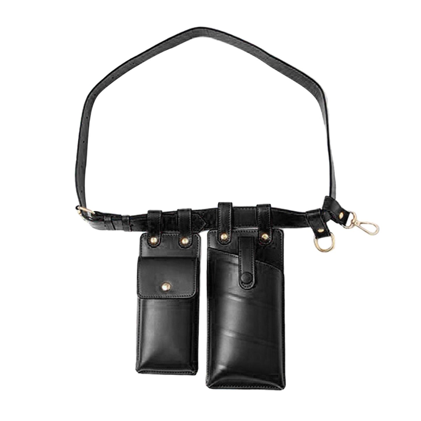 Waist Bag Crossbody Phone Pouch Fanny Pack Purse Designer Hip Pocket Black