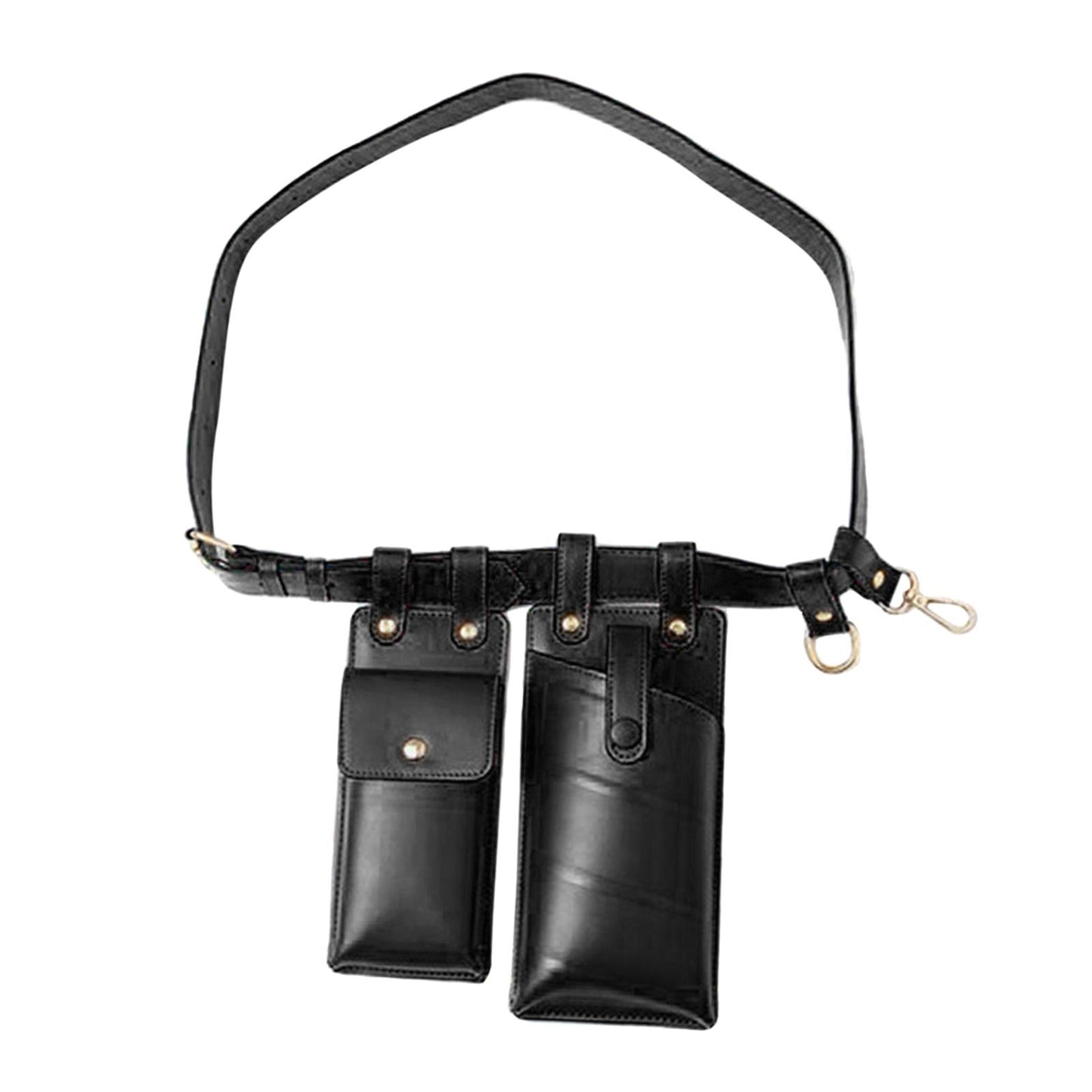 Waist Bag Crossbody Phone Pouch Fanny Pack Purse Designer Hip Pocket Black