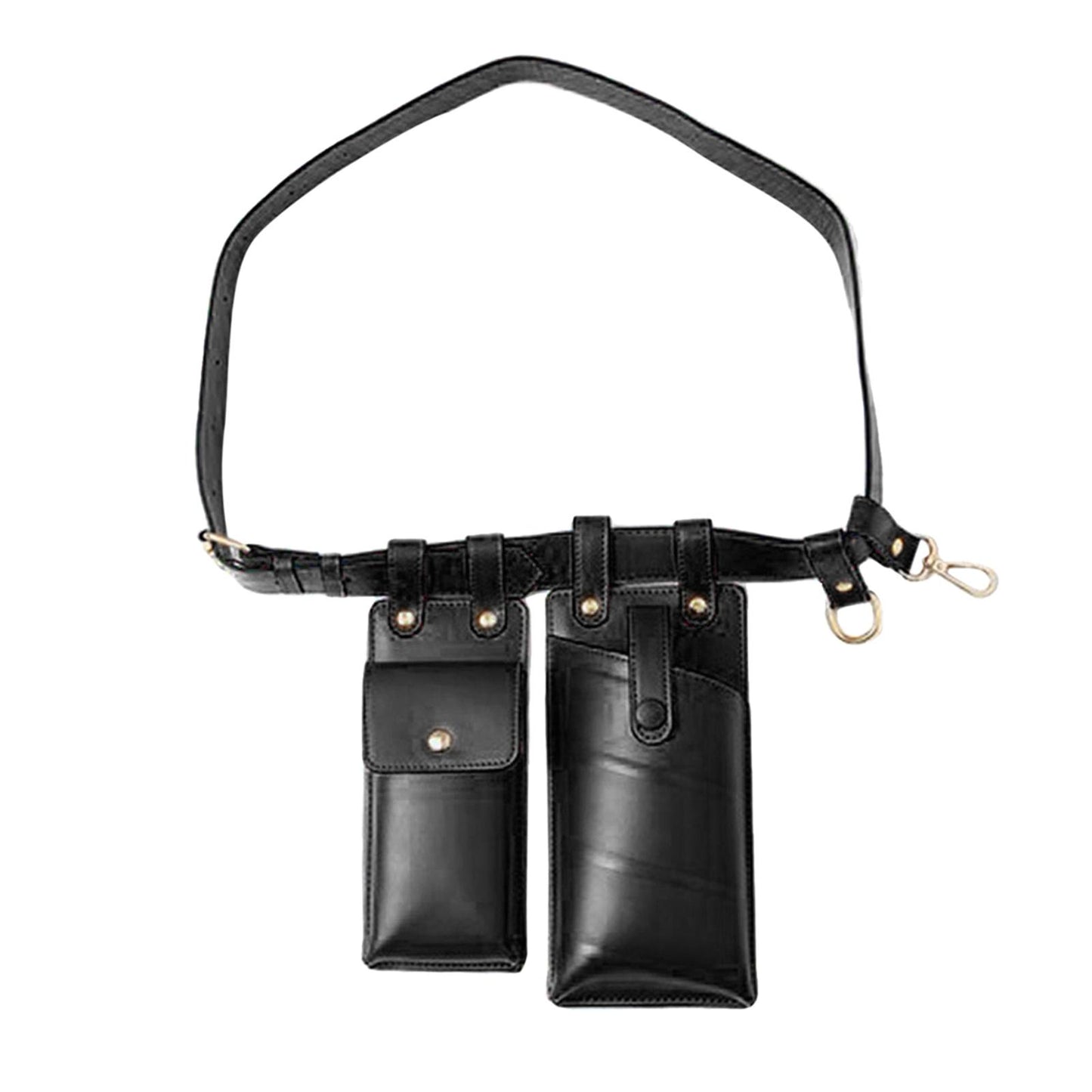 Waist Bag Crossbody Phone Pouch Fanny Pack Purse Designer Hip Pocket Black