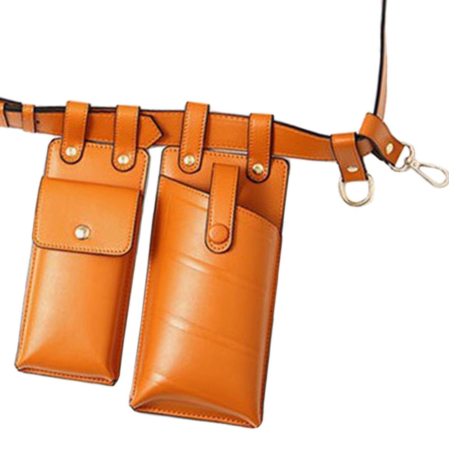 Waist Bag Crossbody Phone Pouch Fanny Pack Purse Designer Hip Pocket Brown