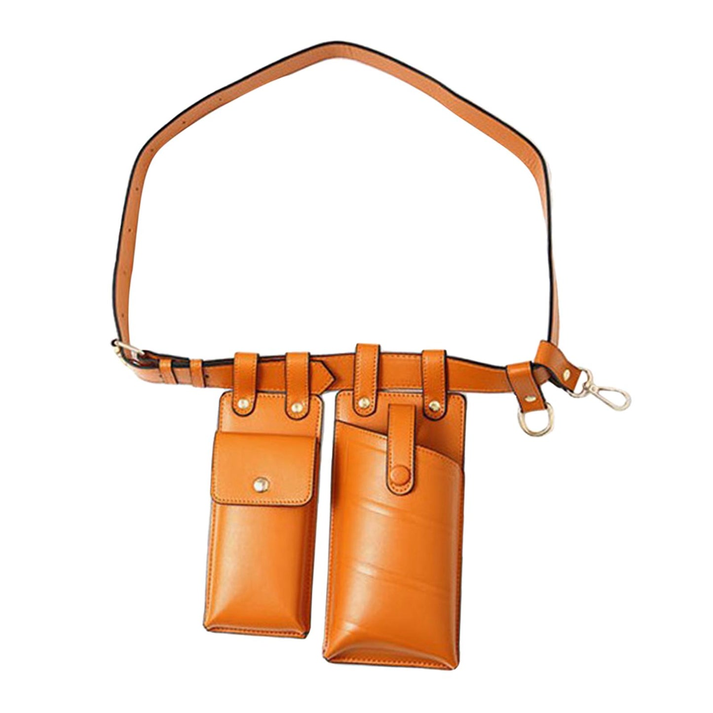 Waist Bag Crossbody Phone Pouch Fanny Pack Purse Designer Hip Pocket Brown